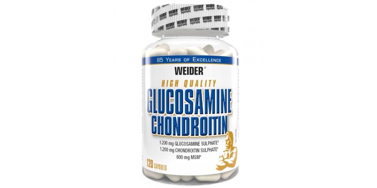 Weider Glucosamine Chondrotin Plus MSM 120 Caps