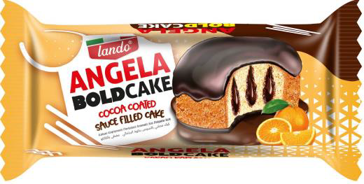 Lando Angela Bold Cakes 24 x 50g (box) - Out of Date