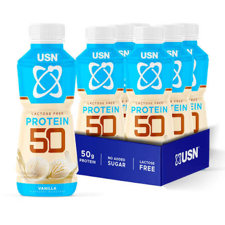 USN Protein 50 Shakes 6 x 500 ml