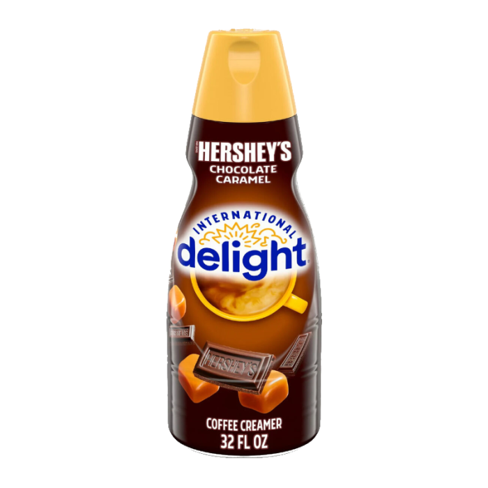 International Delight Coffee Creamer Hershey's Chocolate Caramel 946ml - Out of Date