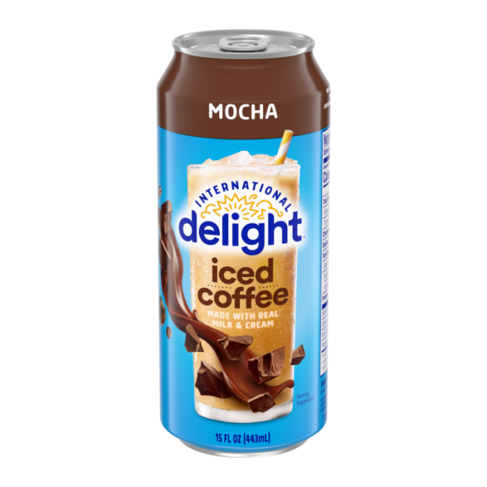 International Delight Mocha Iced Coffee Can 443ml - Out of Date