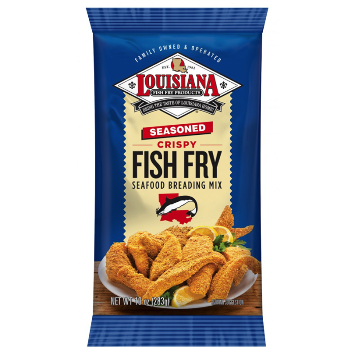 Louisiana Fish Fry Products Seasoned Fish Fry 100g - Out of Date