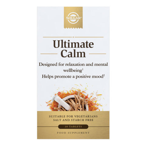 Solgar Ultimate Calm Relief 30 Tabs - Out of Date