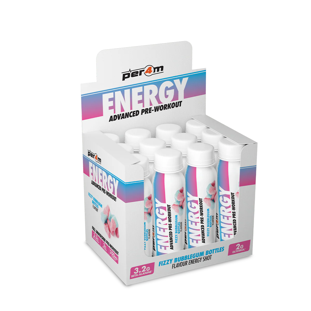 Per4m Energy Pre Workout Shot 12x100ml