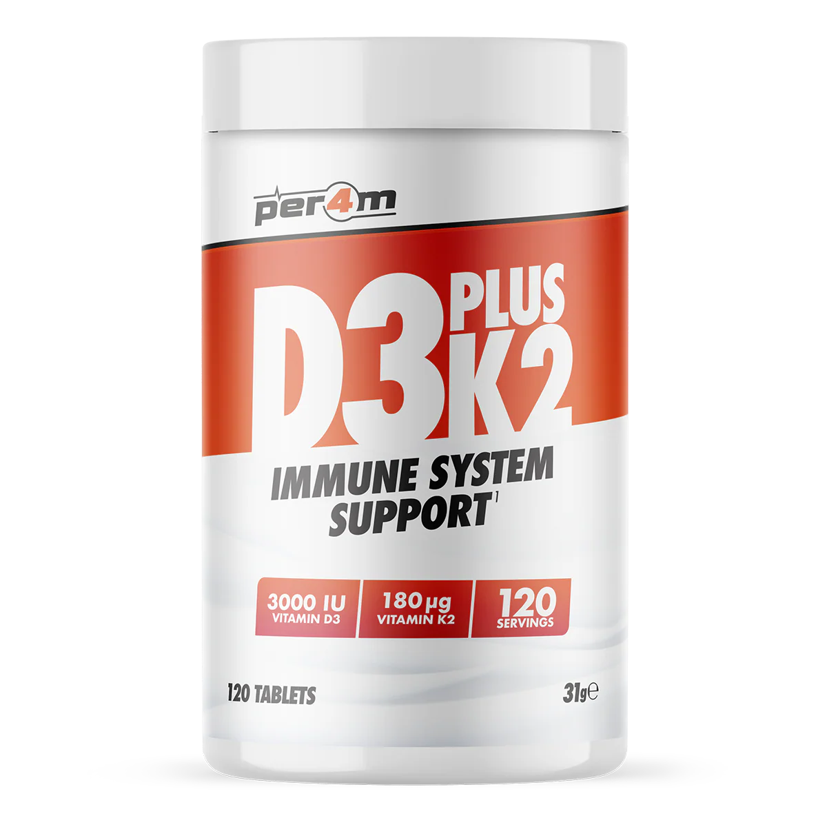 Per4m D3 Plus K2 120 Caps