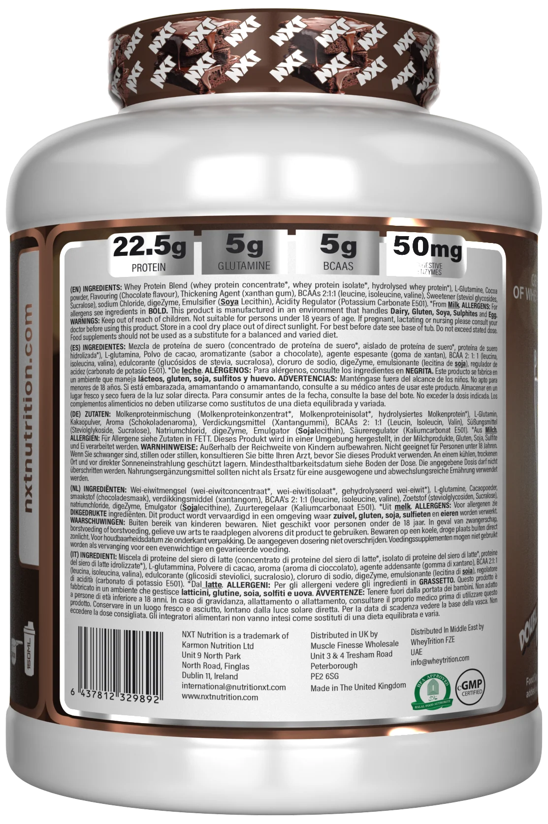 NXT Nutrition Pure Whey Deluxe 2.1kg