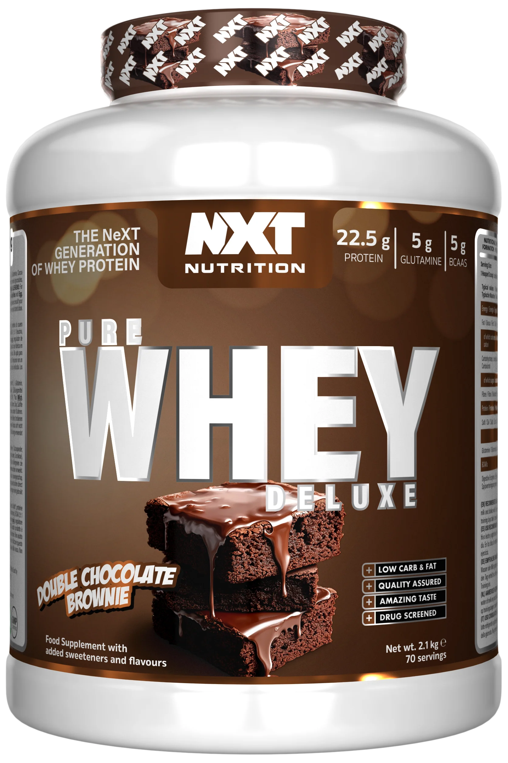 NXT Nutrition Pure Whey Deluxe 2.1kg