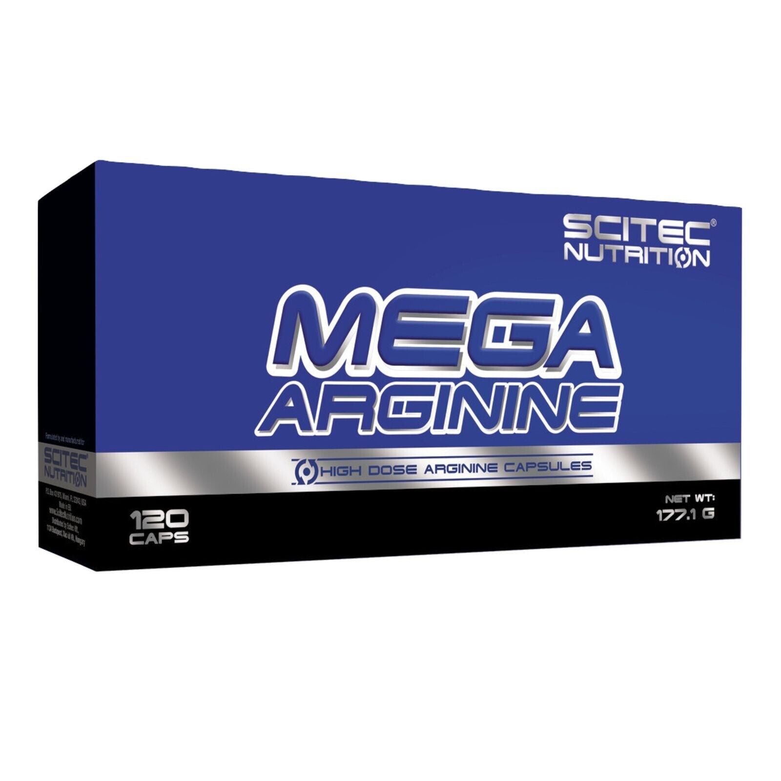 Scitec Nutrition Mega Arginine 120 Caps - Out of Date