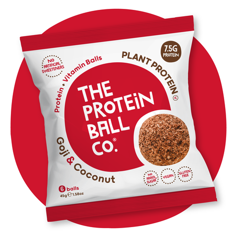 The Protein Ball Co Goji & Coconut Vegan Protein Balls 10 x 45g