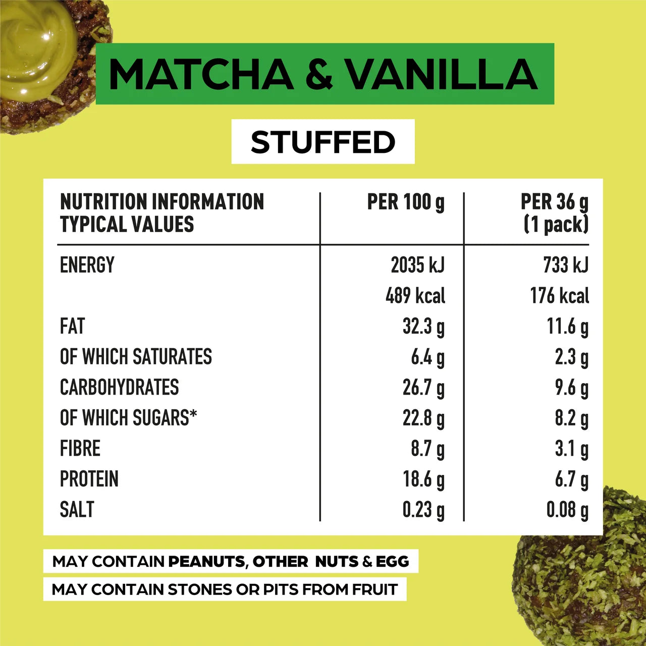 The Protein Ball Co Stuffed Protein Balls 10 x 36g
