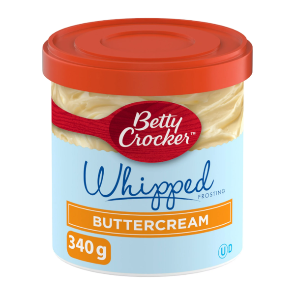 Betty Crocker Whipped Butter Cream Frosting 340g - Out of Date