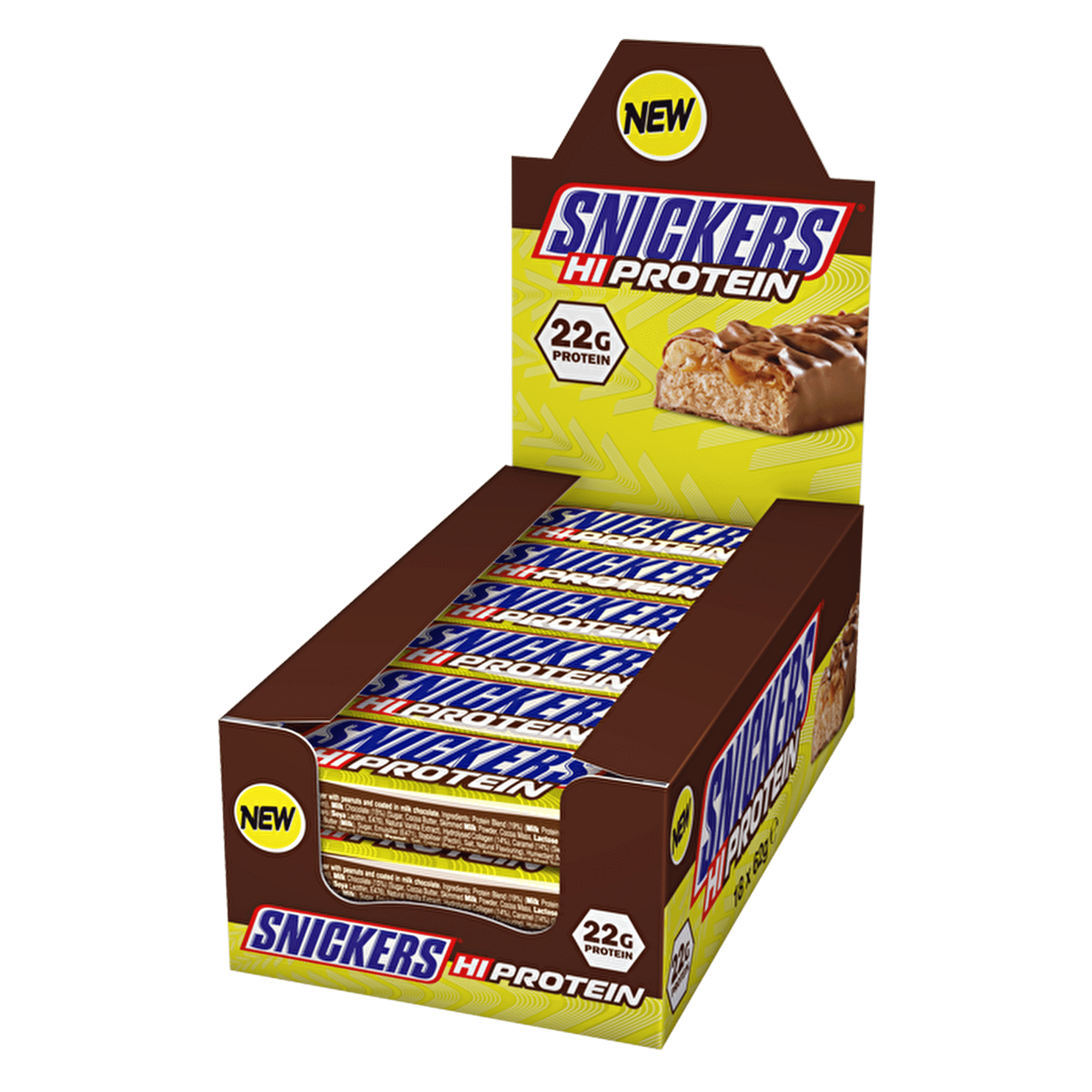 Snickers Hi-Protein Bars (High Protein) - gymstop