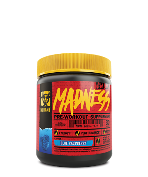 Mutant Madness Pre Workout 225g - gymstop