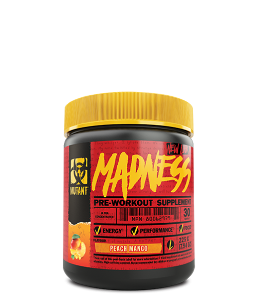 Mutant Madness Pre Workout 225g - gymstop
