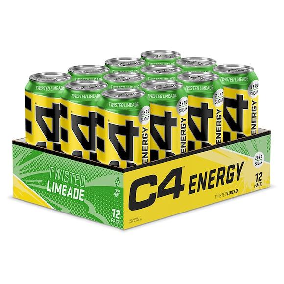 Cellucor C4 Energy Twisted Limeade 12 x 500ml