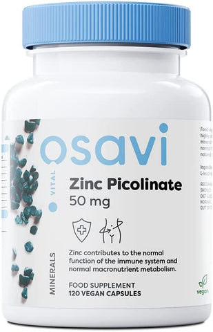 Osavi Zinc Picolinate 50mg Vegan Caps