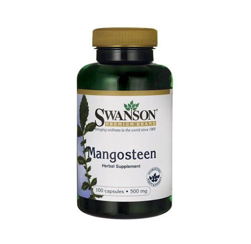 Swanson Mangosteen 500mg 100 Caps - Out of Date