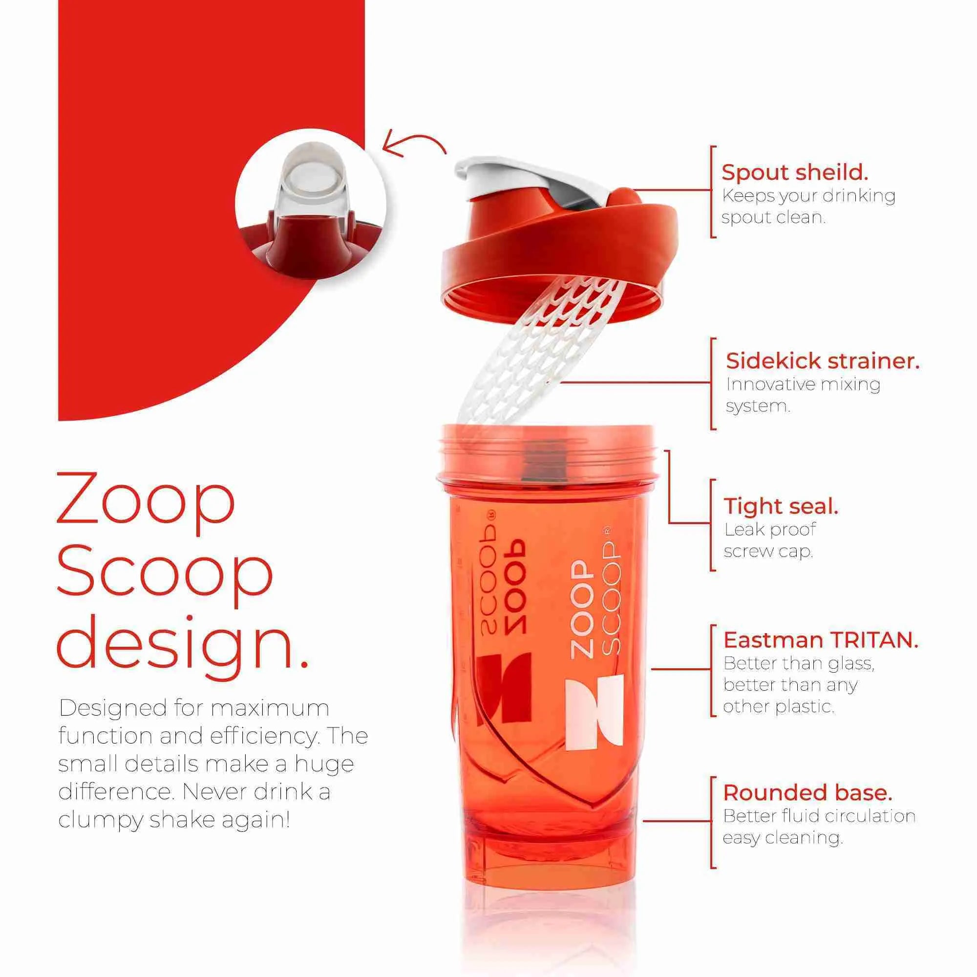 ZoopScoop ZoopShaker 700ml