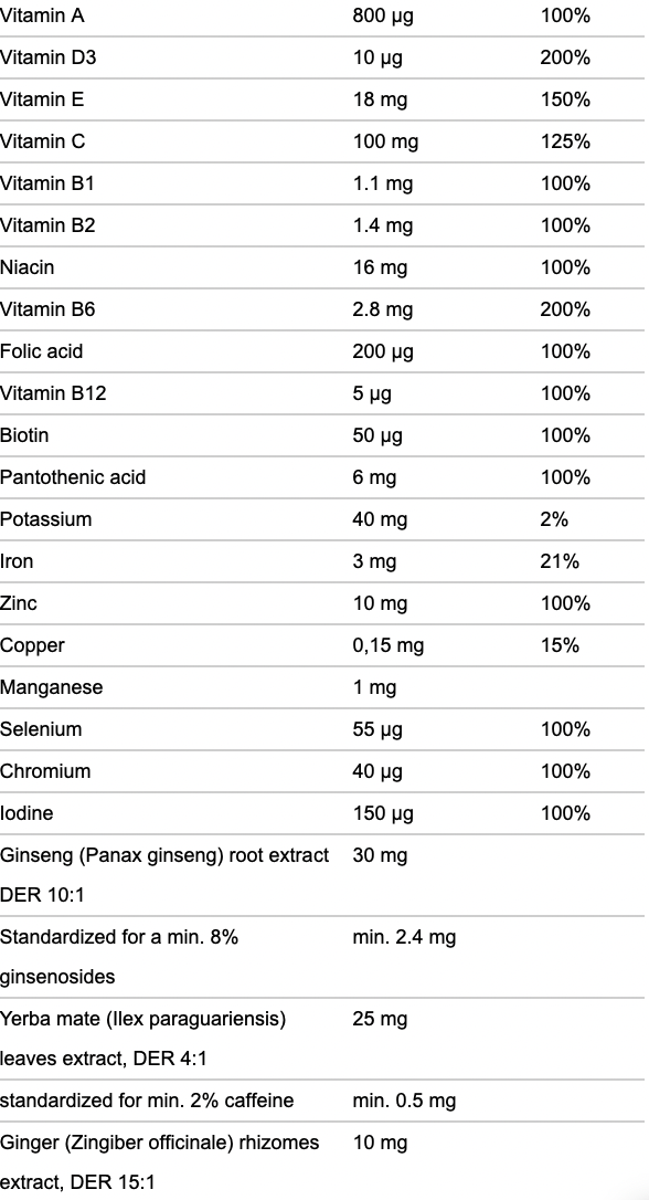 Osavi Multivitamin with Yerba Mate Vegan Caps