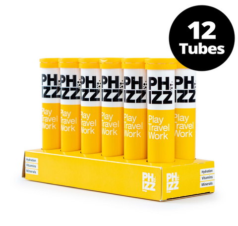 Phizz 2-in-1 Multivitamin & Rehydration Electrolyte Effervescent 12 x 20 Tabs