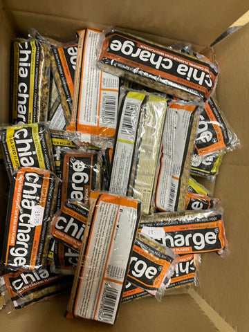 Chia Charge Flapjack (Random) Energy Bar 80g - Out of Date