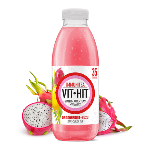 VITHIT Immunitea Dragonfruit & Yuzu 1 x 500ml