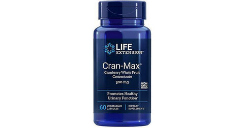 Life Extension Optimized Cran-Max 60 Caps - Out of Date