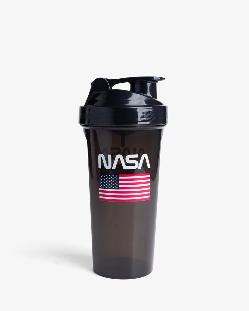 SmartShake NASA Insignia Worm Logo Black 800ml