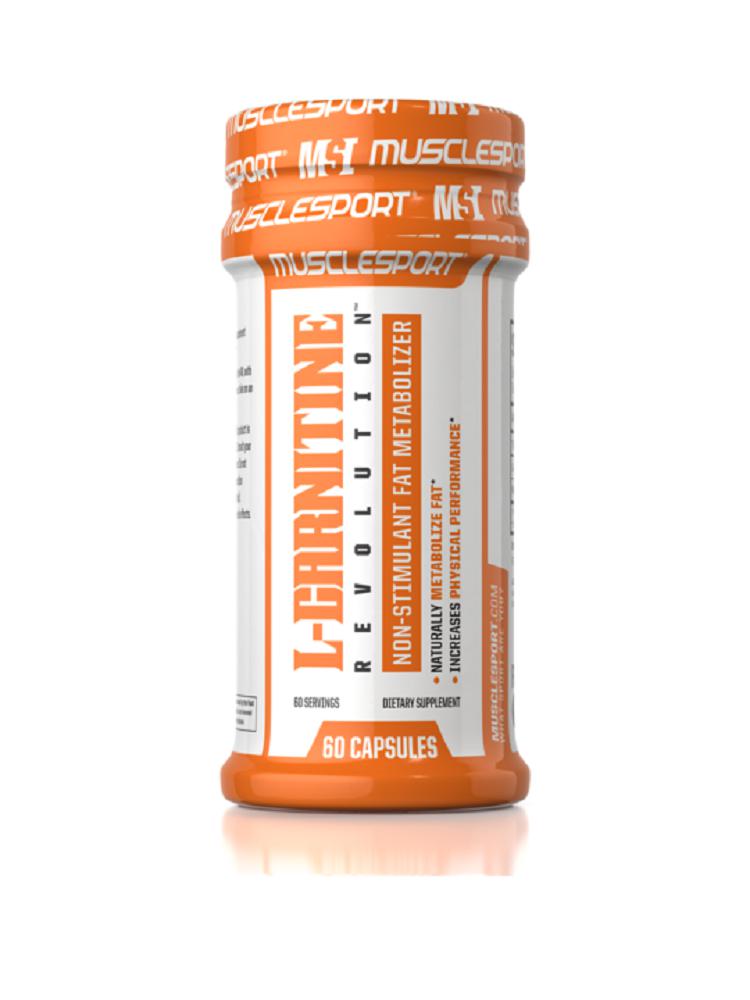 MuscleSport L-Carnitine 60 Caps - Out of Date