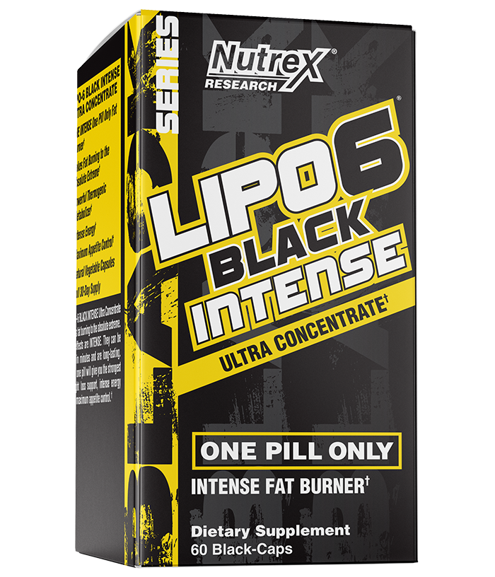 Nutrex Lipo-6 Black Intense Ultra Concentrate 60 Caps - gymstop
