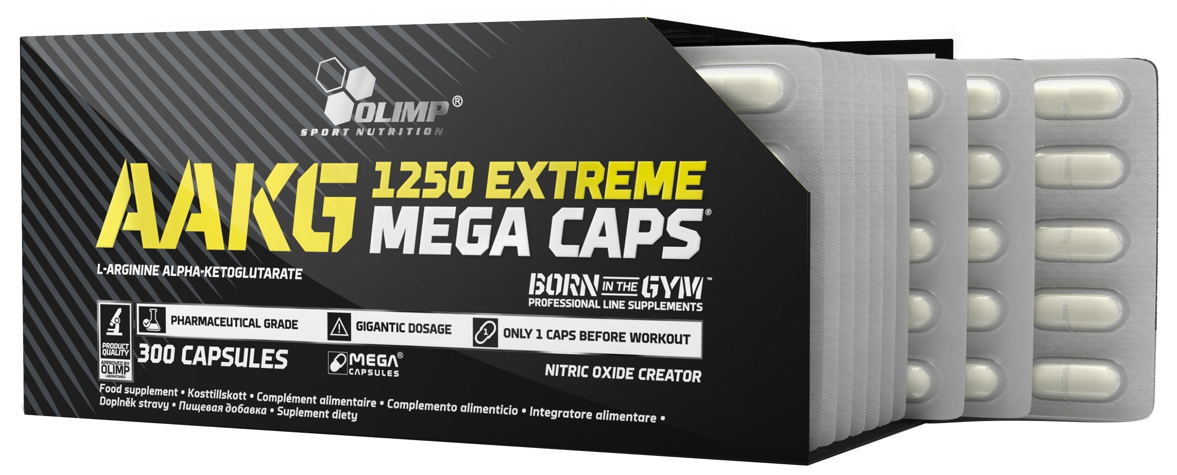 Olimp Nutrition AAKG Extreme Mega Caps  300 caps - gymstop