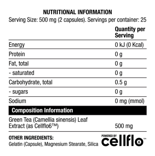 Chaos Crew Cellflow6 14 Caps (Trial Size) - Out of Date