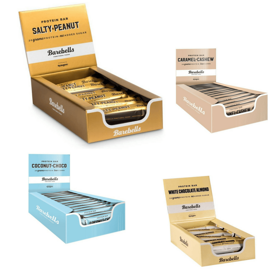 Barebells Protein Bar - Two Boxes for £42 - gymstop