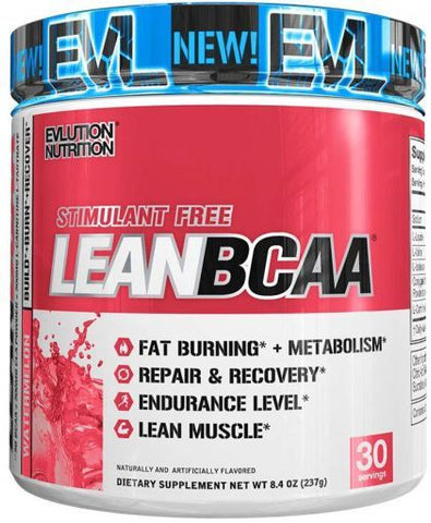 EVL Nutrition Lean BCAA Stimulant Free 237g