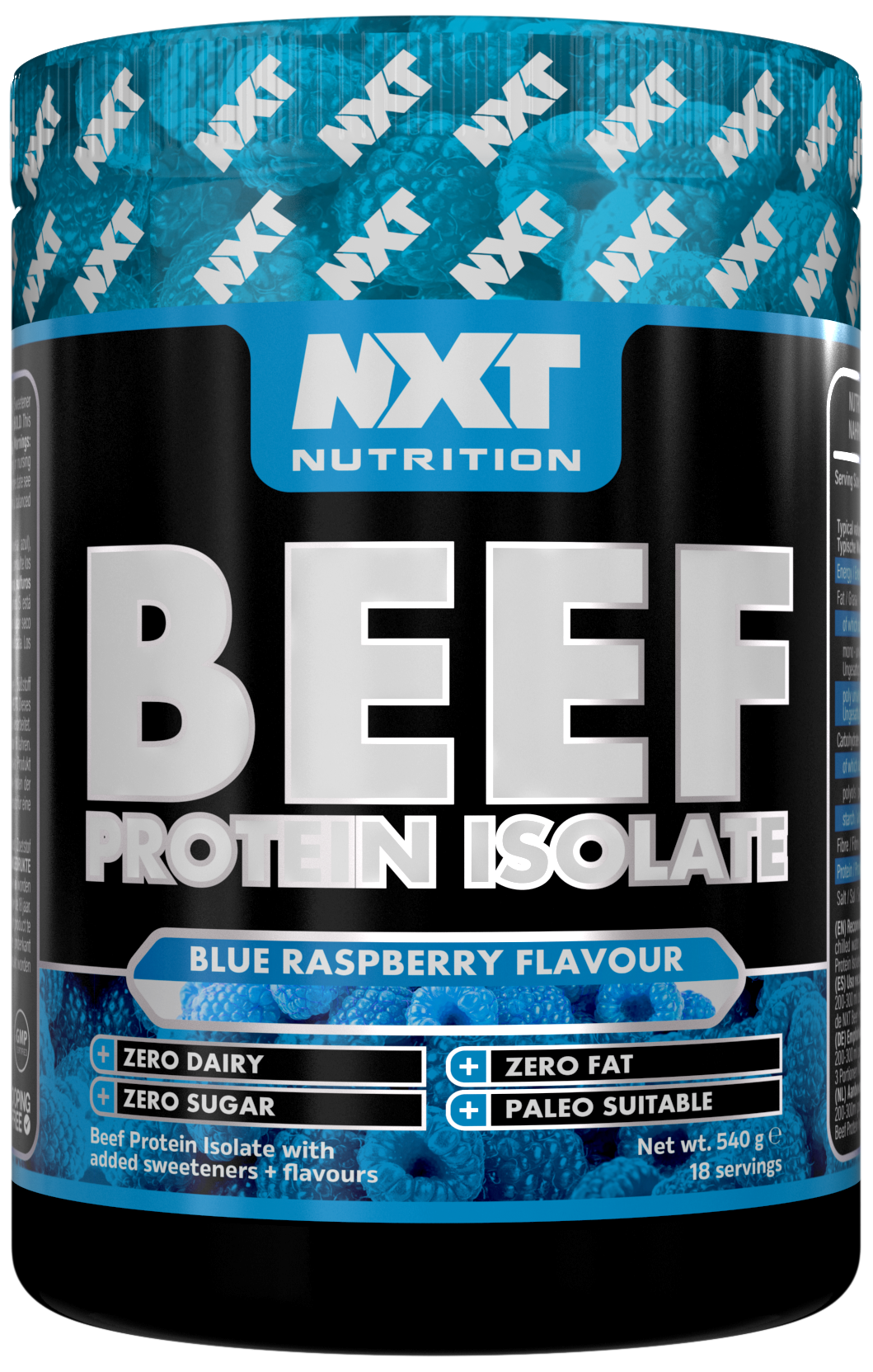 NXT Nutrition Beef Protein Isolate 540g