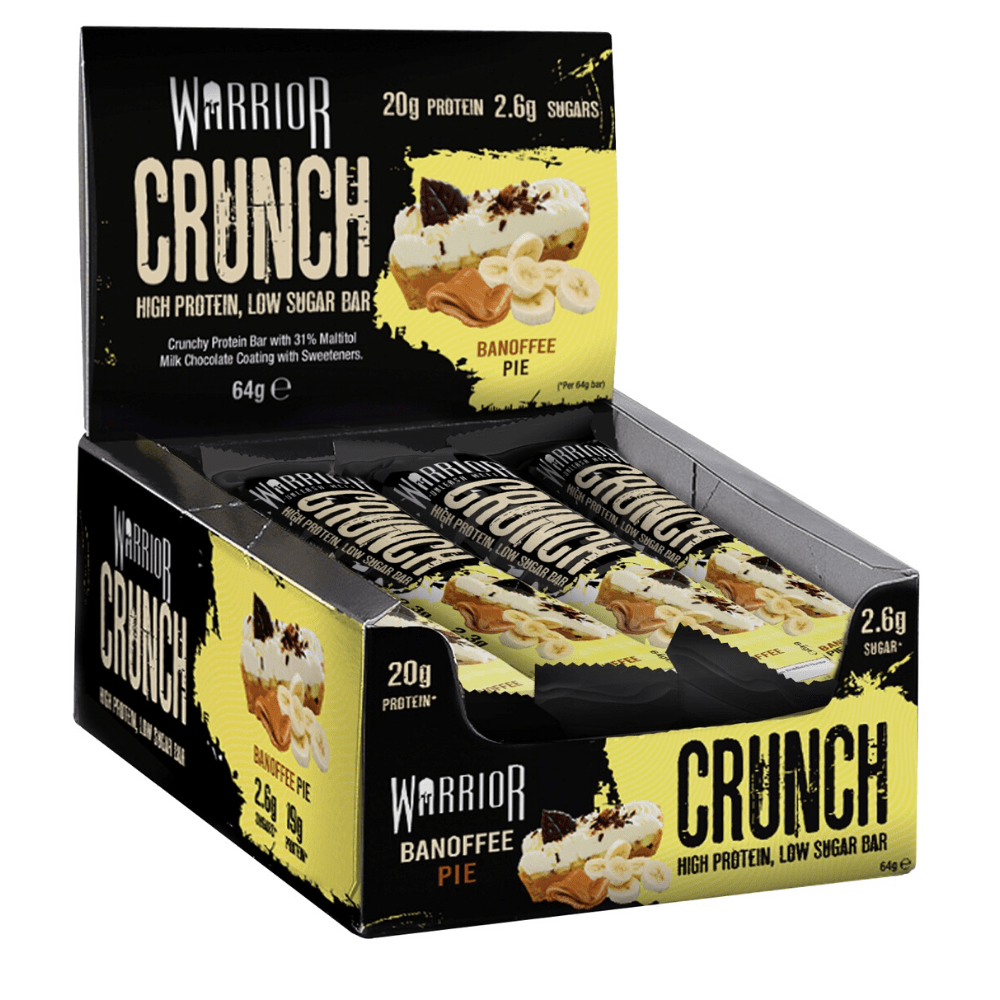 Warrior Crunch Bars 12 x 64g - gymstop