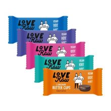 LoveRaw Vegan Chocolate Butter Cups 18 x 34g