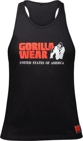 Gorilla Wear Classic Tank Top - Black - gymstop