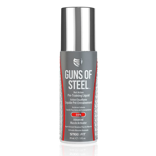 SteelFit Guns of Steel Hot Action Pre-Training Liquid 89ml