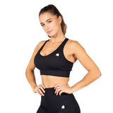 Gorilla Wear Hilton Seamless Sports Bra - Black