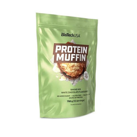 BioTechUSA White Chocolate Protein Muffin 750g