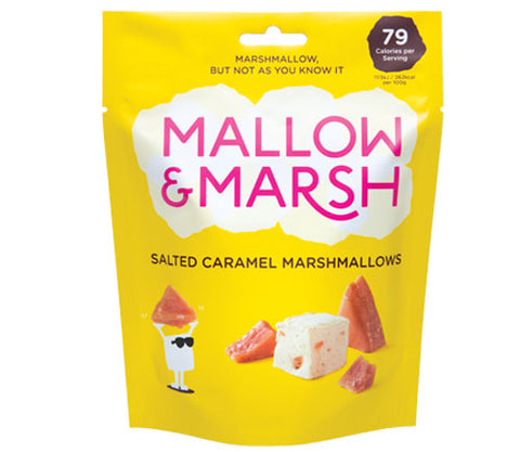 Mallow & Marsh Salted Caramel Marshmallow Pouch 100g