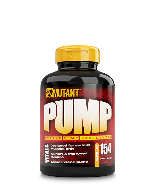 Mutant Pump 154 Caps - gymstop