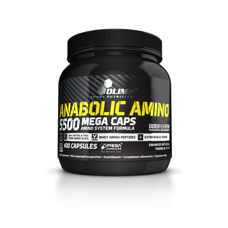 Olimp Nutrition Anabolic Amino 5500 400 Caps - gymstop