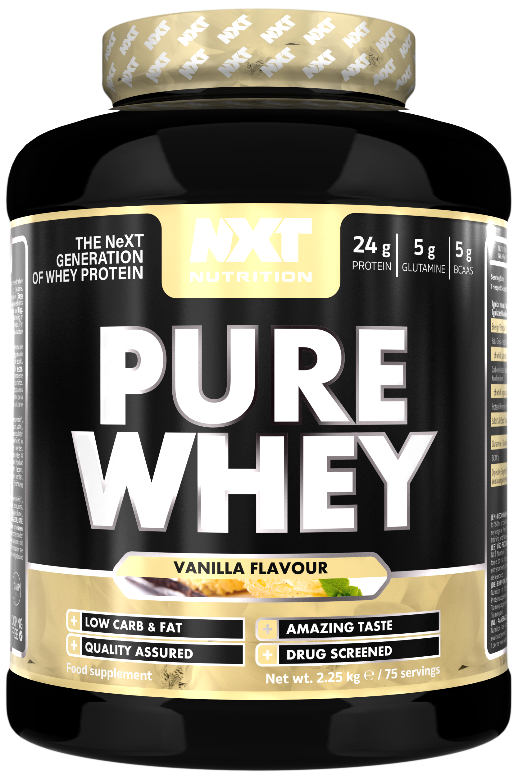 NXT Nutrition Pure Whey 2.25kg