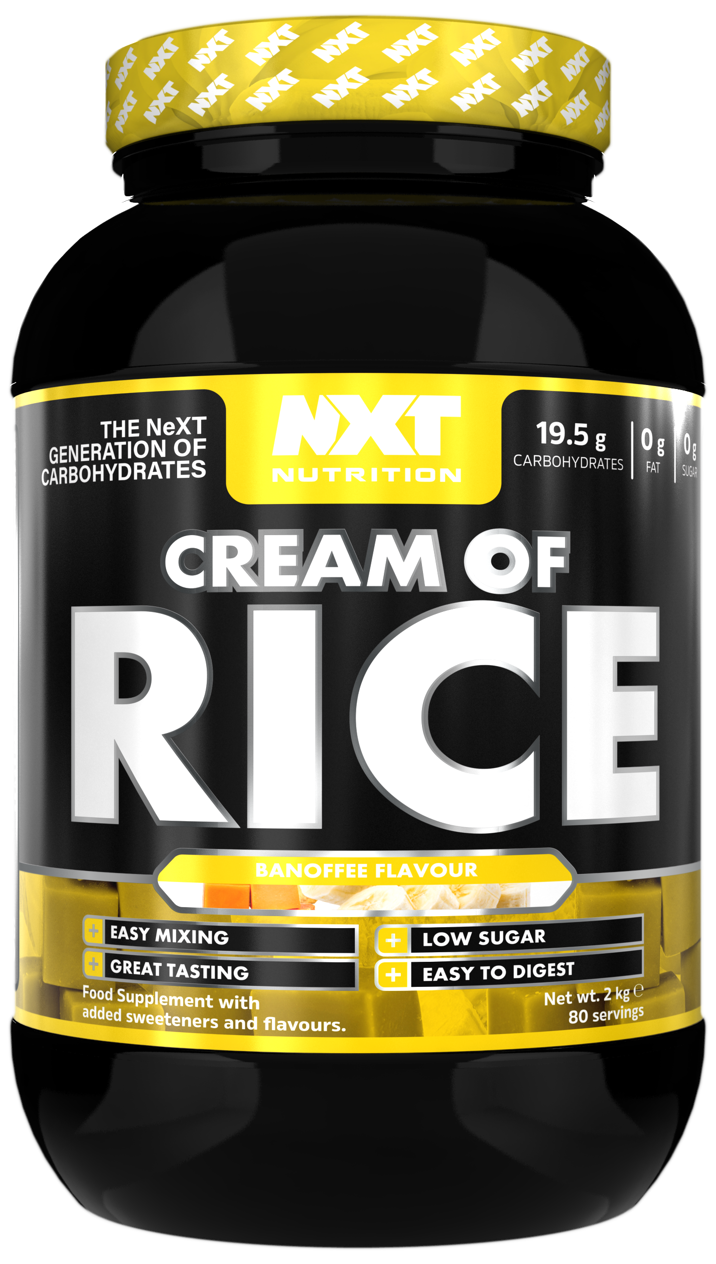 NXT Nutrition Cream of Rice 2kg