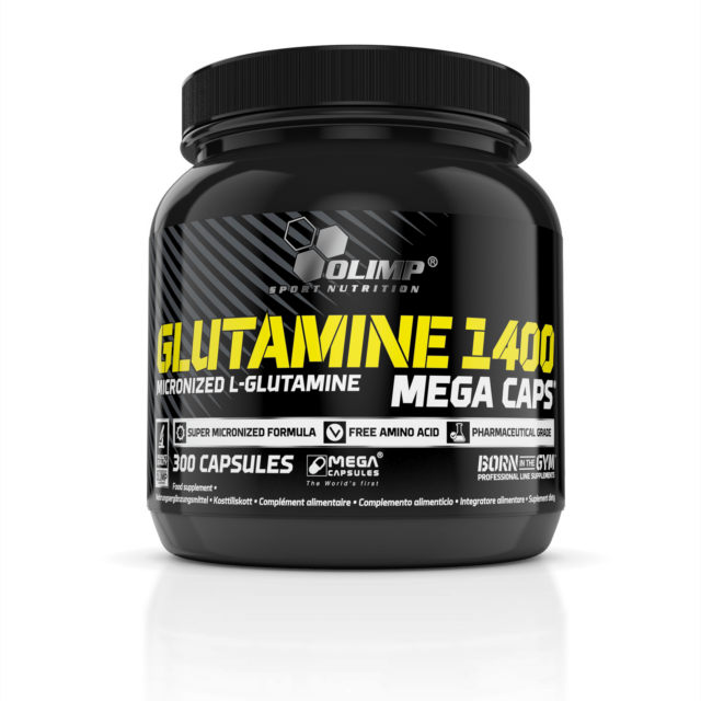 Olimp Nutrition Glutamine Mega Caps 120 Caps - gymstop