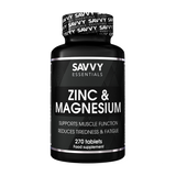 Savvy Essentials Zinc & Magnesium 270 Tabs