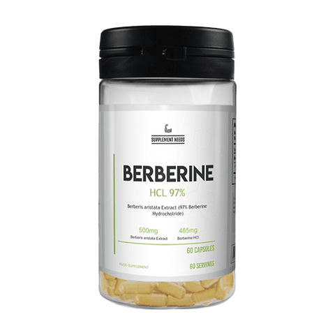 Supplement Needs Berberine HCL 60 Caps