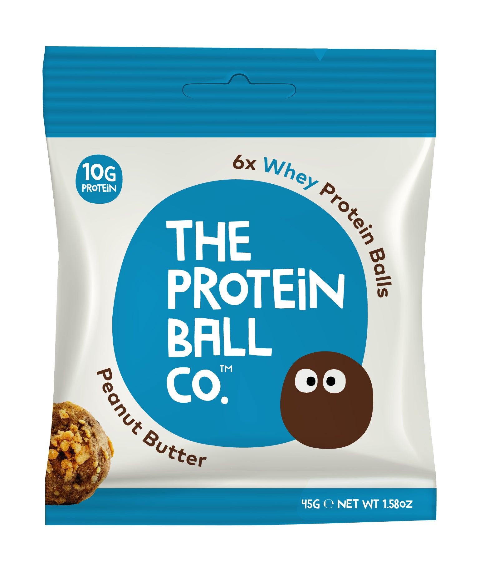 The Protein Ball Co Whey Protein Balls 10 x 45g - gymstop